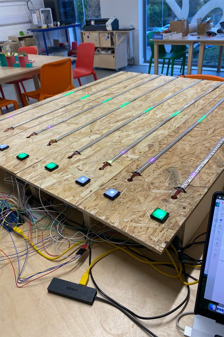 Street Lighter prototype at The Factory, Knowle West.