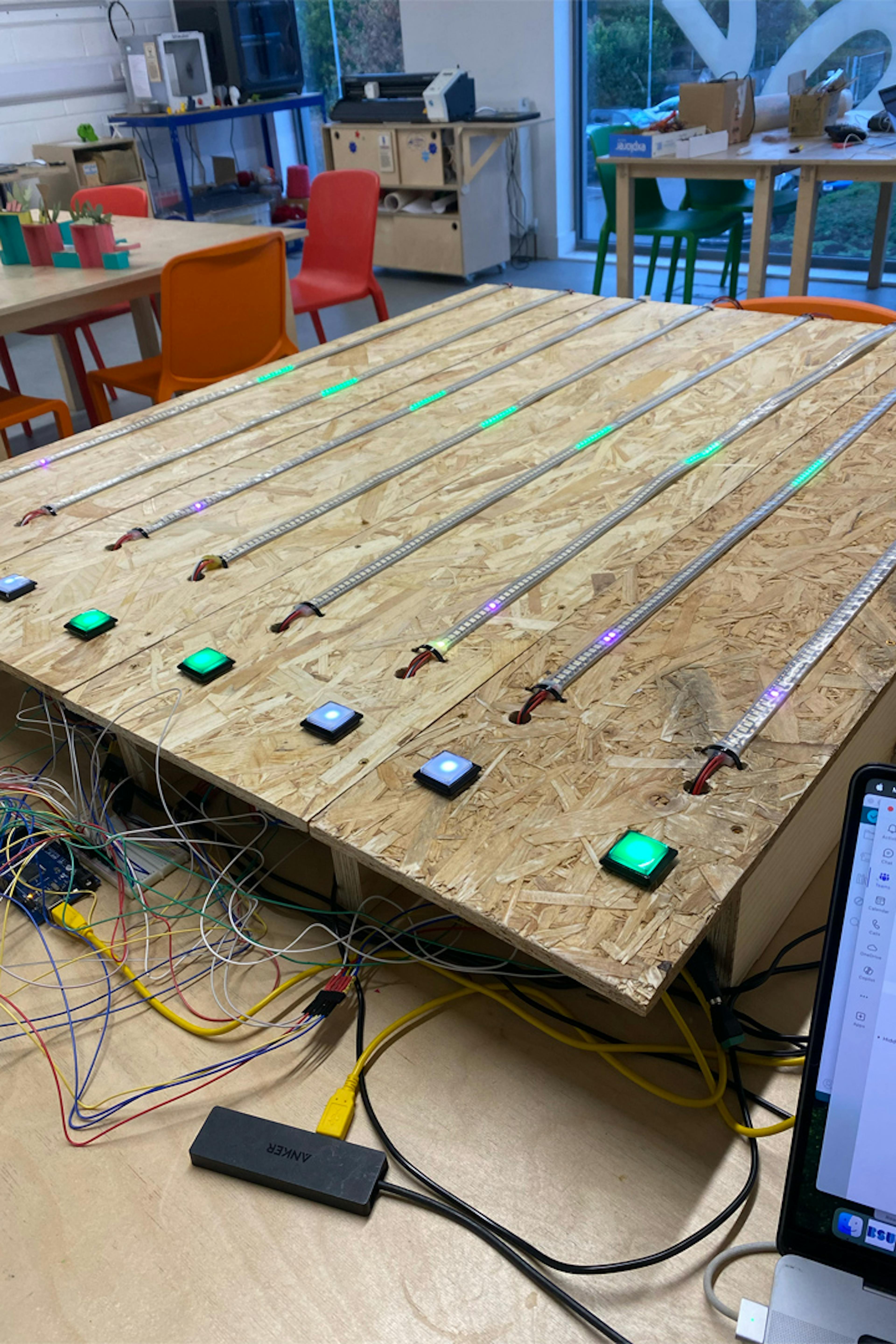 Street Lighter prototype at The Factory, Knowle West.