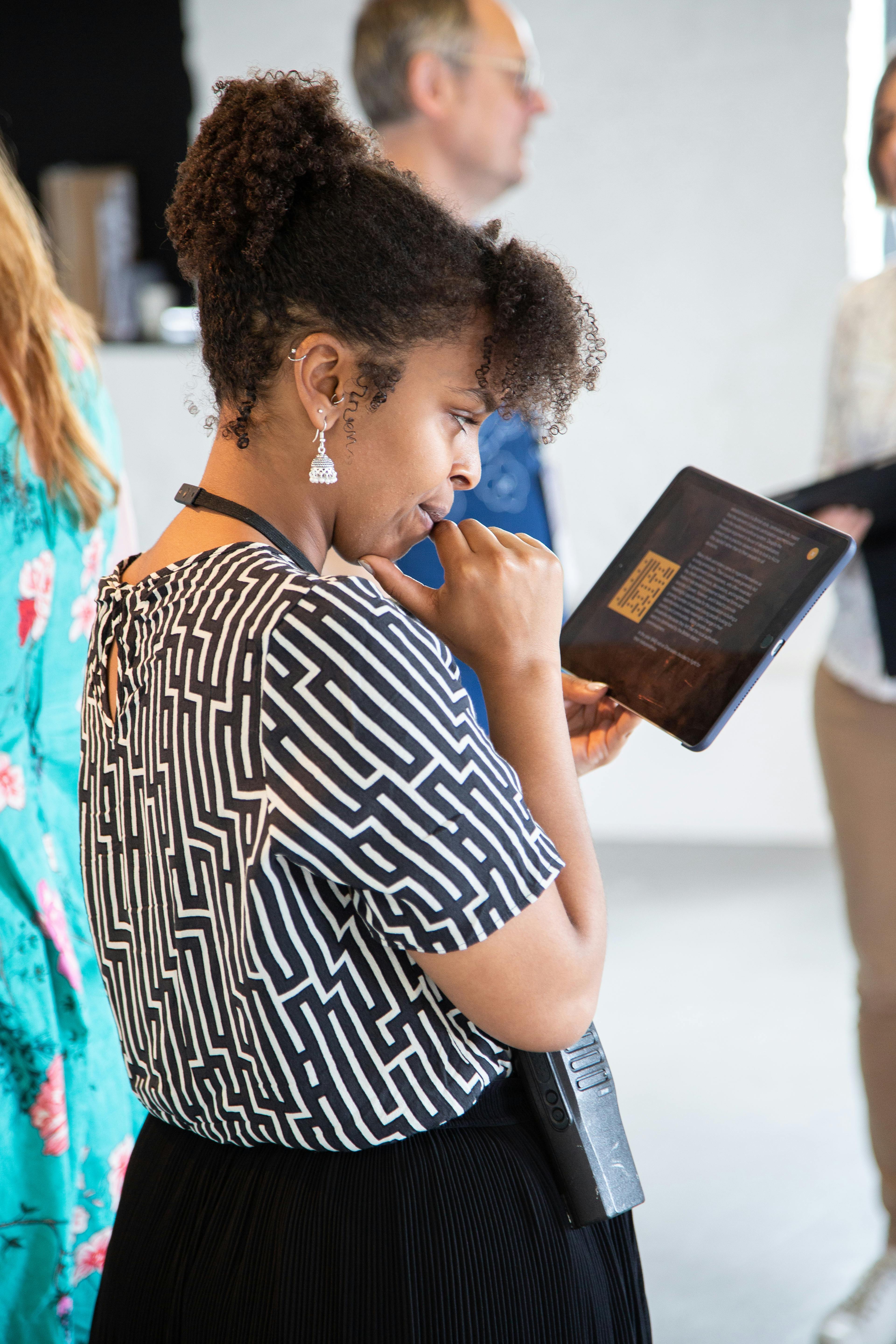 Prototype testing at Arnolfini, Bristol