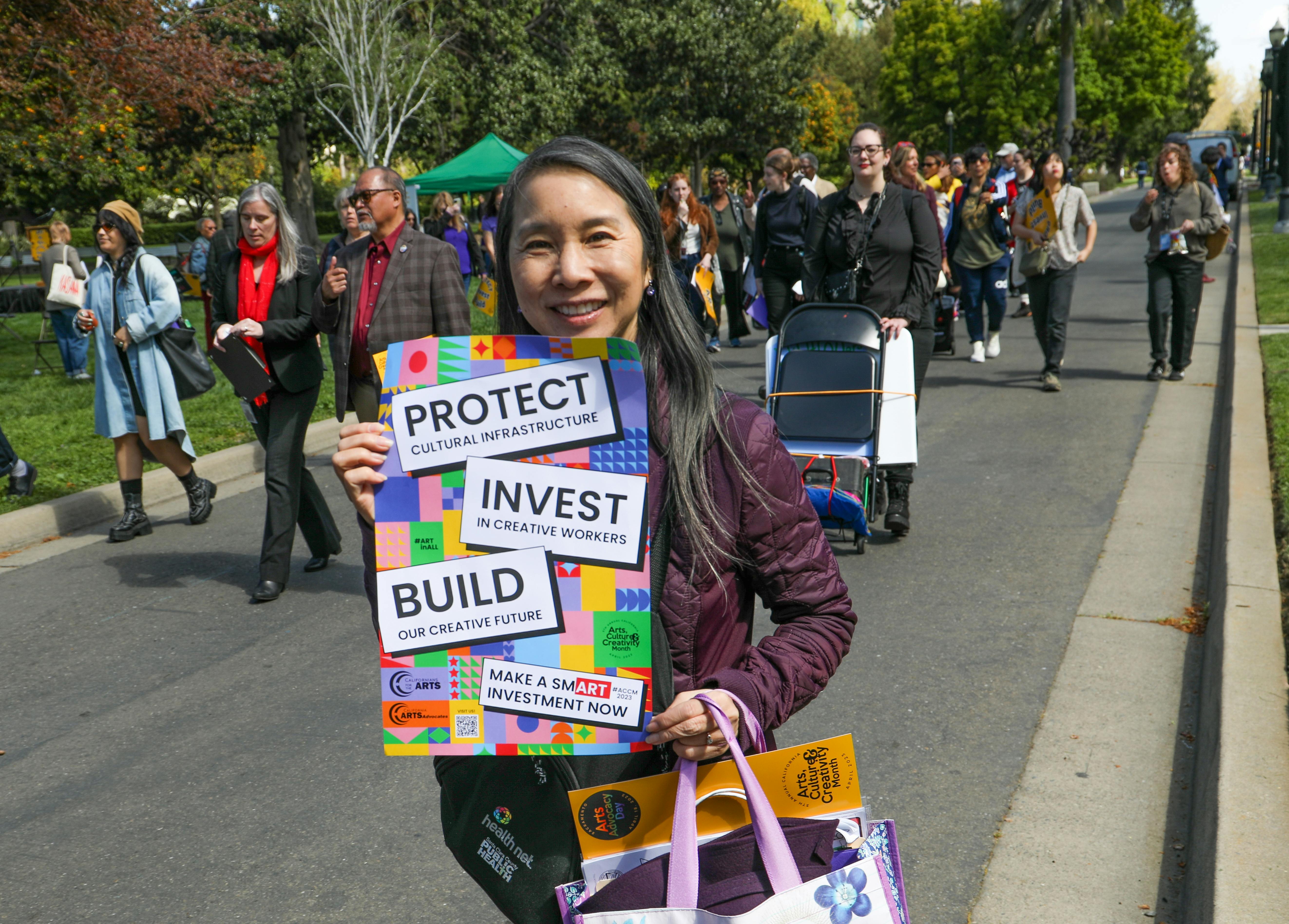 2023 CA Arts Advocacy Day. Photo by Alan Sheckter.