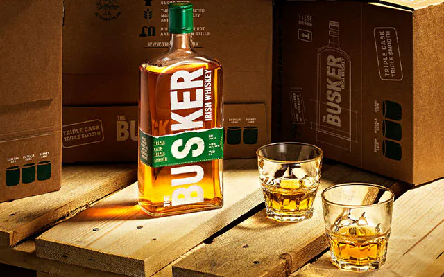 The Busker Irish Whiskey as an Irish Coffee ingredient