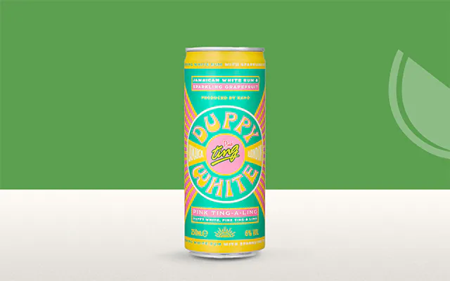 Duppy Share Pink Ting-A-Ling Can