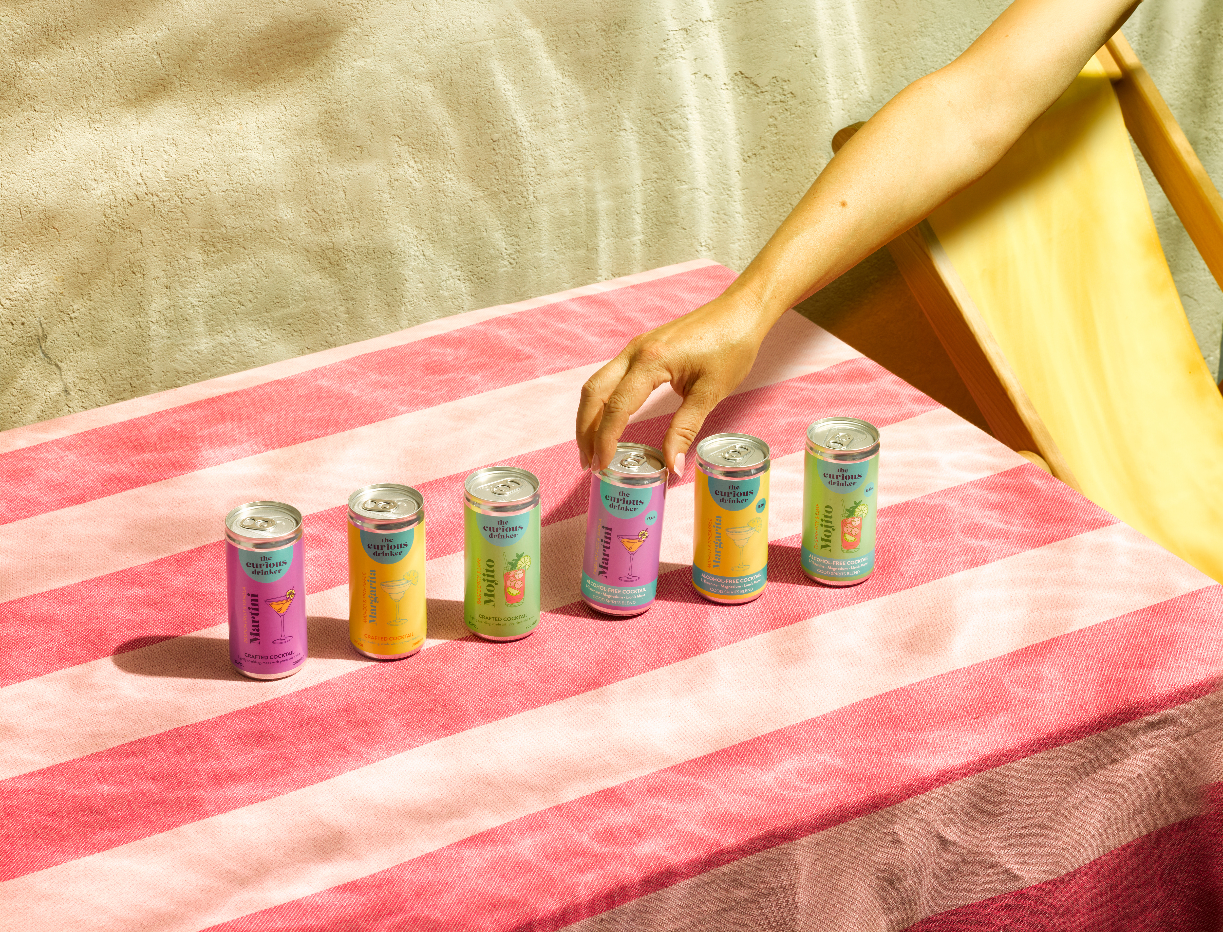 The Curious Drinker Ready-to-Drink Range
