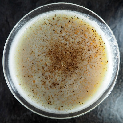 classic gin flip cocktail