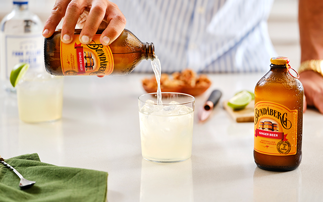 Ginger beer mixer 