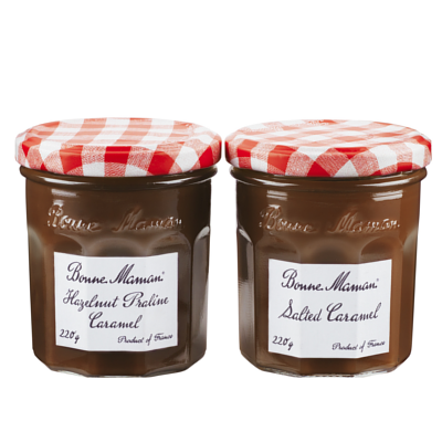 Bonne Maman Salted Caramel Hazelnut Praline Spread