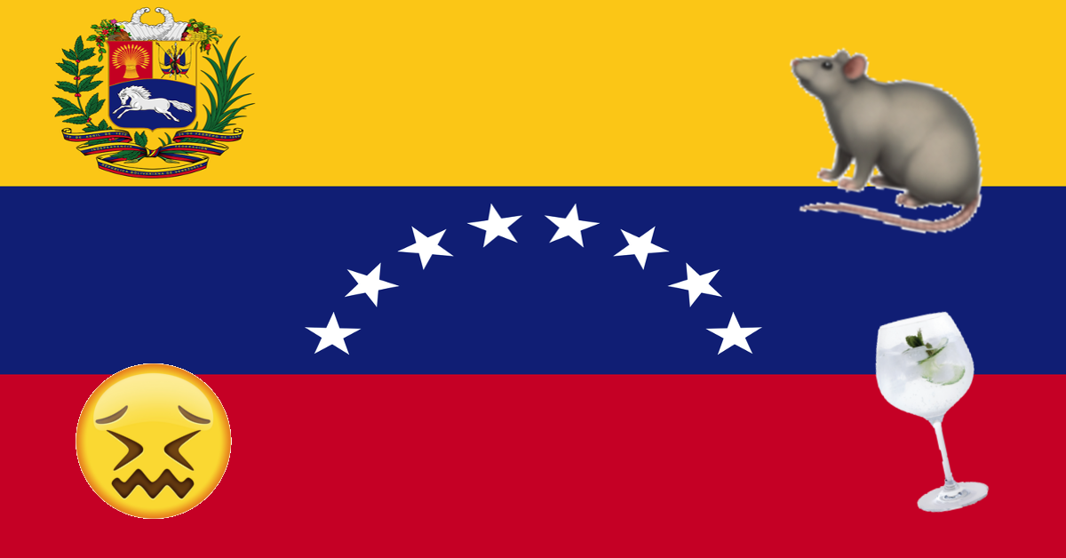 Venezuela tengo un raton en la cabeza rat in my head headache hangover gin and tonic