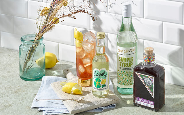 Buy your Sloe Gin & Elderflower Collins cocktail ingredients here >>