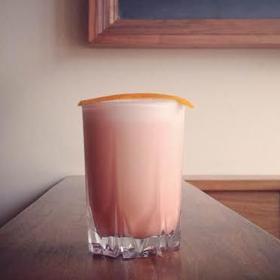 negroni flip gin cocktail