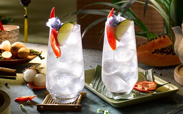 Our January 2022 Cocktail of the Month, Craft Gin Club's New Moon
