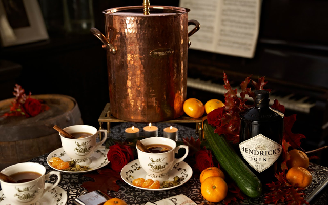 hendrick's hot gin punch