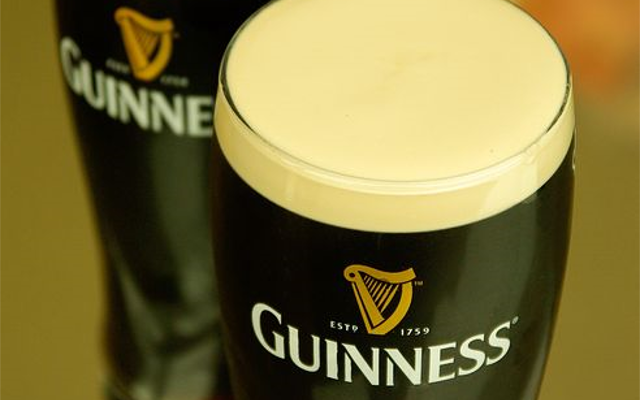 Pints of guinness