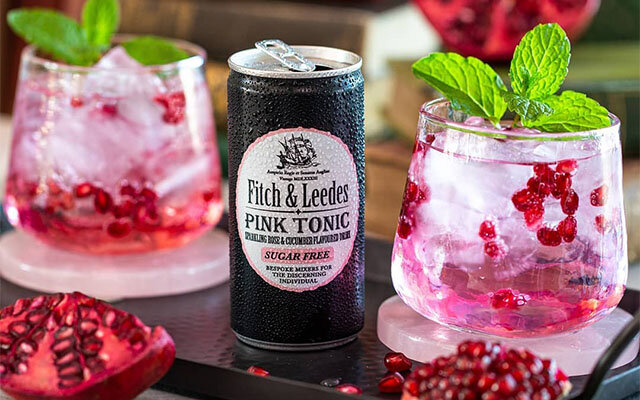 Fitch & Leedes Pink Tonic cocktail
