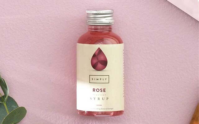 Simply Rose Flavour Syrup will add a blushing pink colour and lightly floral flavour to a G&T