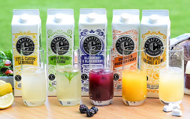 CRAFTED Fruit Juice range