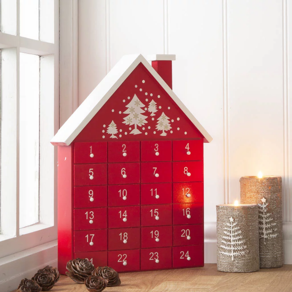 Red Advent Calendar
