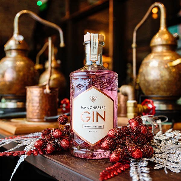 Manchester Gin Raspberry Infused