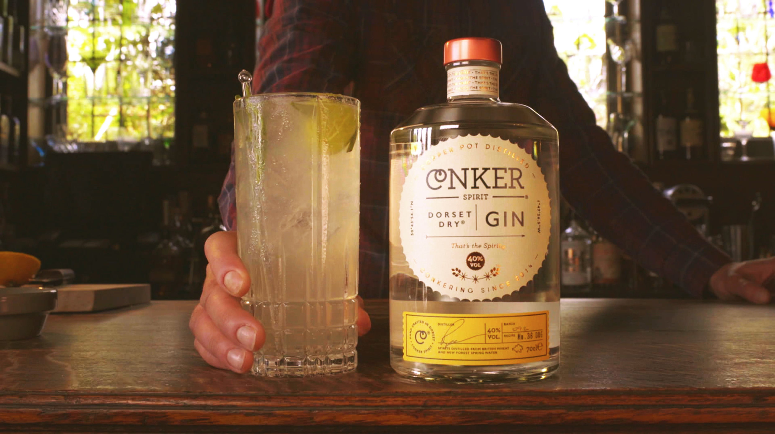 the allotment conker gin cocktail