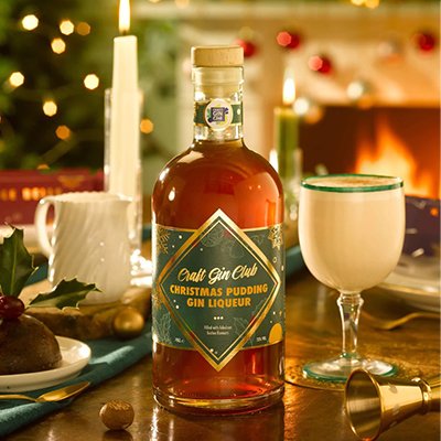 Christmas pudding gin liqueur 