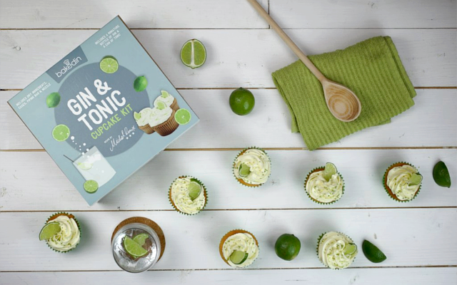 BakedIn Gin Tonic Cupcakes Baking Kit