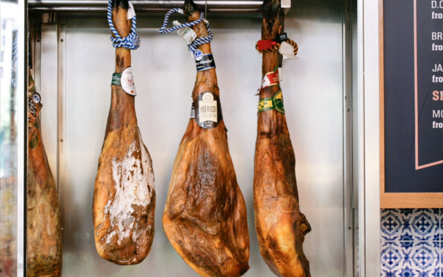 iberico jamon spainish pork meat