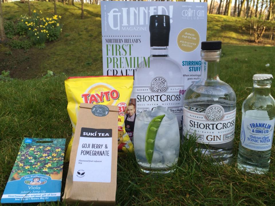 Craft Gin club shortcross gin