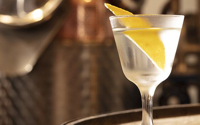 Low-calorie Martini recipe