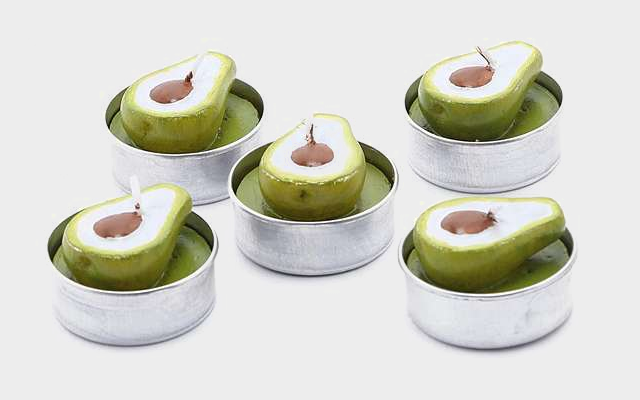 Avocado Tealight Candles