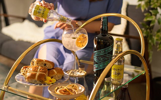 The perfect way to serve In The Welsh Wind Signature Style Gin