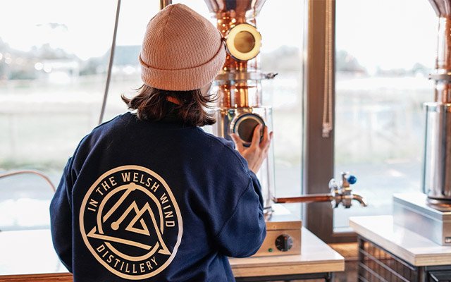 How In The Welsh Wind Gin is made