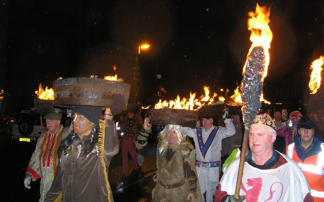 Allendale Tar Bar’l Festival, Northumberland