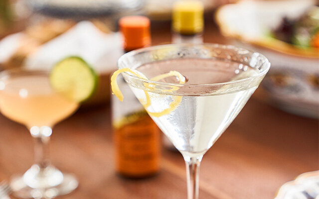 Martini made with Angostura Orange Bitters