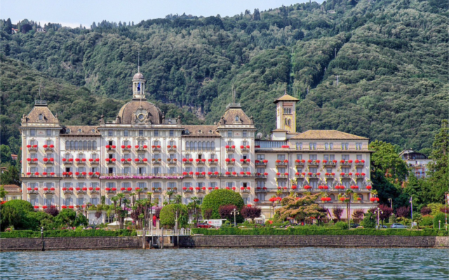 Italy Stresa resort on Lake Maggiore