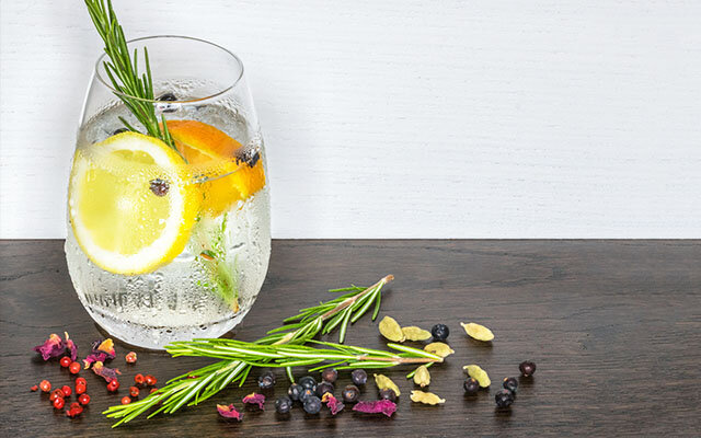 The taste of gin
