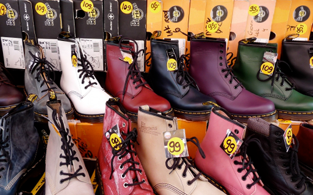 walking shoes