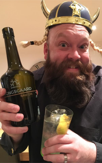 Kongsgaard ginstagram runner up viking hat