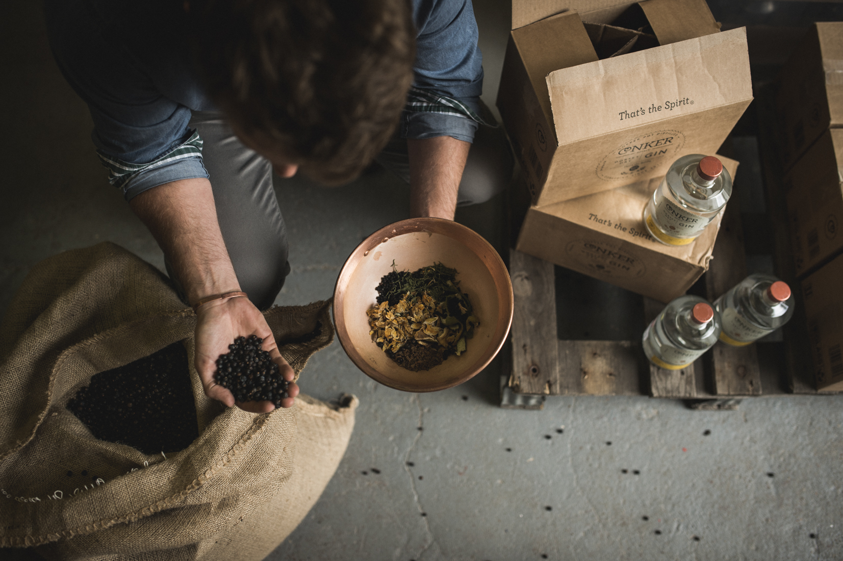 conker dry gin dorset