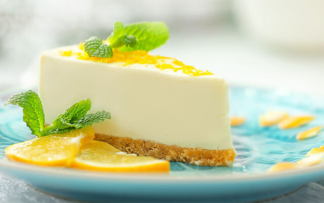 Gin and tonic lemon & lime cheesecake. Get the recipe: >>
