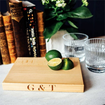 Gin Tonic Chopping Board Marquis Dawe