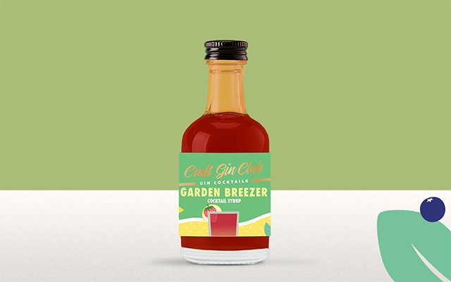 Craft Gin Club's Garden Breezer Cocktail Syrup