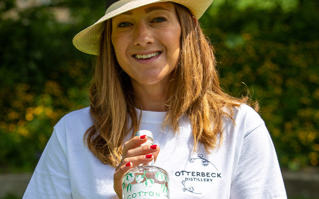 Otterbeck Distillery co-founder, Nicola Lampkin