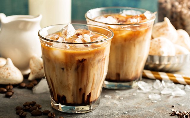 Vegan cocktail recipe with gin, Tia Maria, coconut cream, chocolate and coffee
