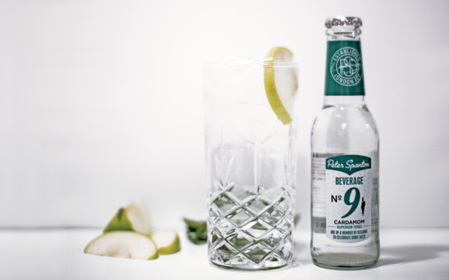 No.9 Peter Spanton Tonic with gin and tonic over ice