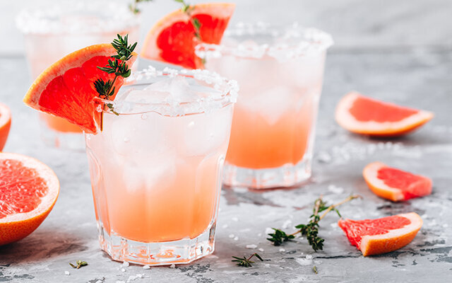 This simple gin-and-grapefruit cocktail is an ideal thirst-quencher