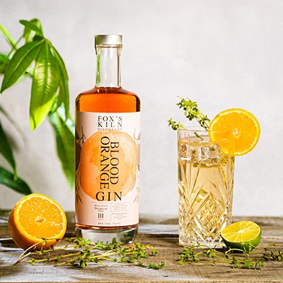 Blood orange gin 