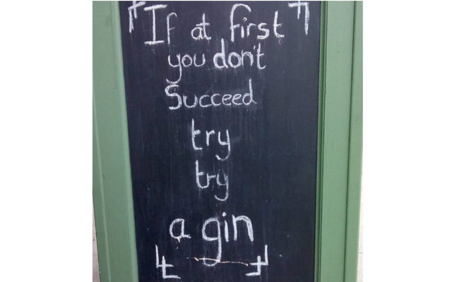 pub chalkboard funny