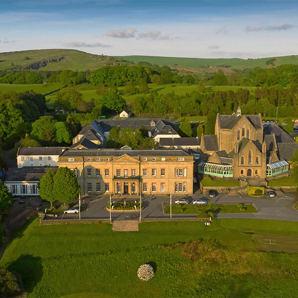 Shrigley Hall Hotel, Golf & Spa sits among the rolling hills of the Peak District.