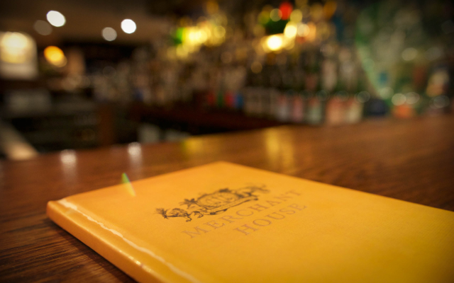Merchant house cocktail menu