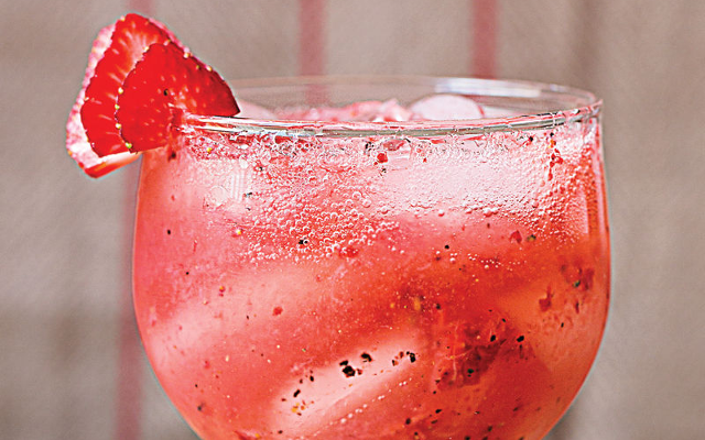 revamp your cocktail strawberry