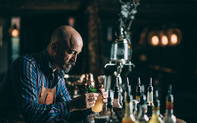Patrick Fogarty bartender Doctor Inks Curiosities